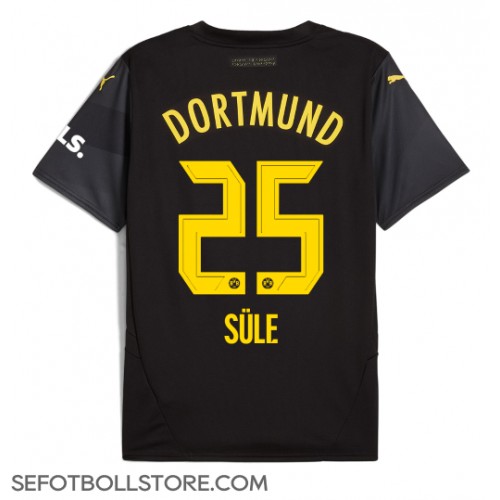 Borussia Dortmund Niklas Sule #25 Replika Bortatröja 2024-25 Kortärmad